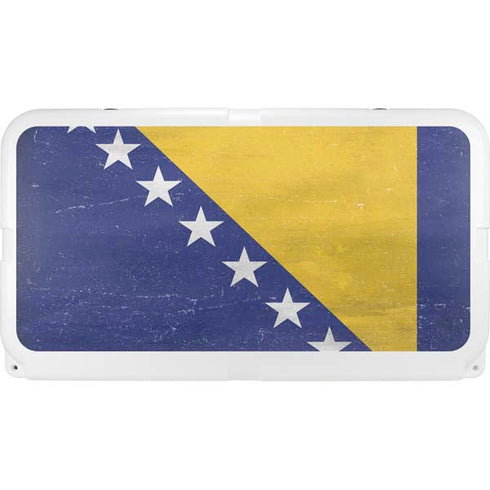 Bosnia and Herzegovina Flag Distressed YETI Tundra 65 Hard Cooler Skin